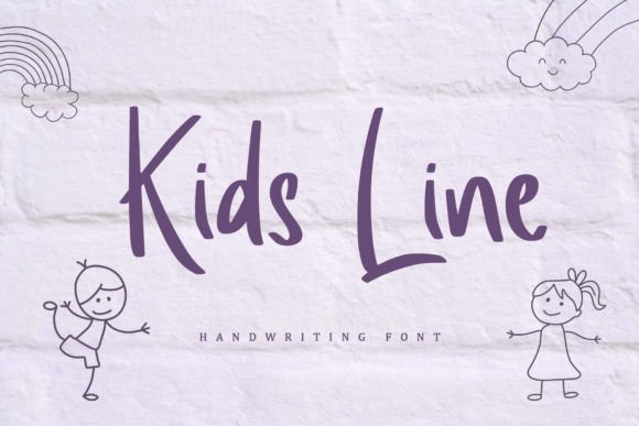A Review of Kids Line: A Friendly Handwritten Font for Web Design
