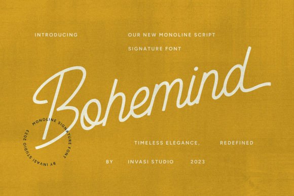 Bohemind: A Signature Font for Building a Recognizable Business Brand