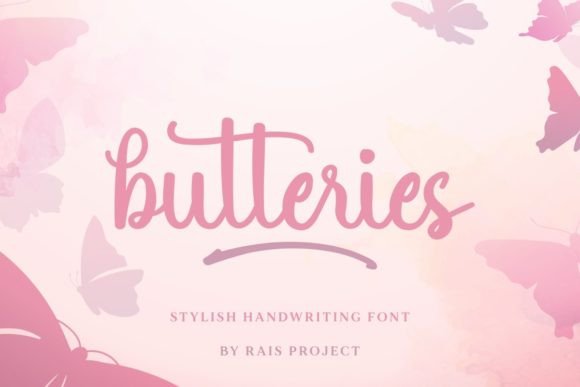 Butteries: A Font for Crafting Beautiful Products