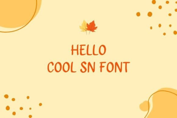 Cool Sn: A Handwritten Font for Authentic Marketing