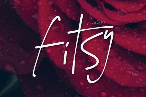 Fitsy: A Playful Handwritten Font for Digital Branding
