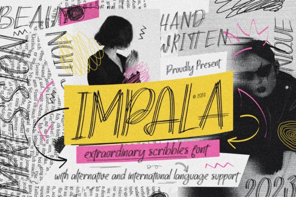 Impala: A Handwritten Font for Distinctive Digital Brands