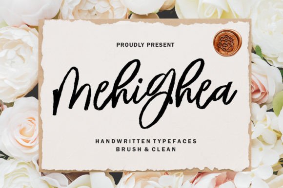 Mehighea: An Editorial Font with a Casual, Brush-Pen Charm