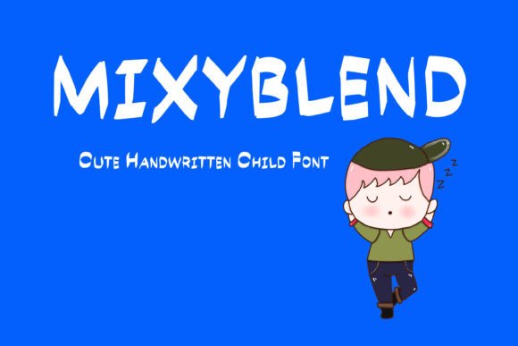 Mixyblend: A Playful Script Font for Digital Marketers
