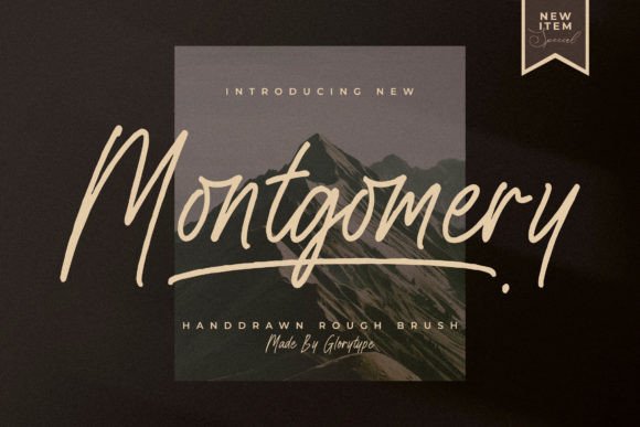 Montgomery: A Script Font with Quiet Confidence