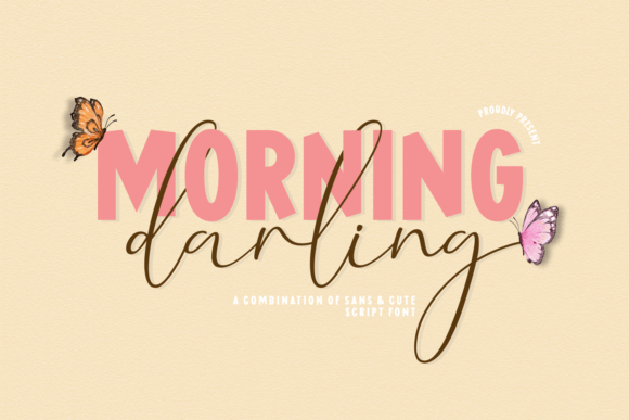 Morning Darling: A Typeface for Confident and Playful Digital Branding