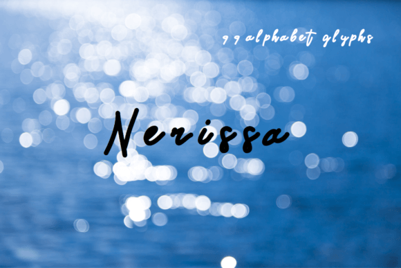 Nerissa: A Playful Script Font for Small Business Branding