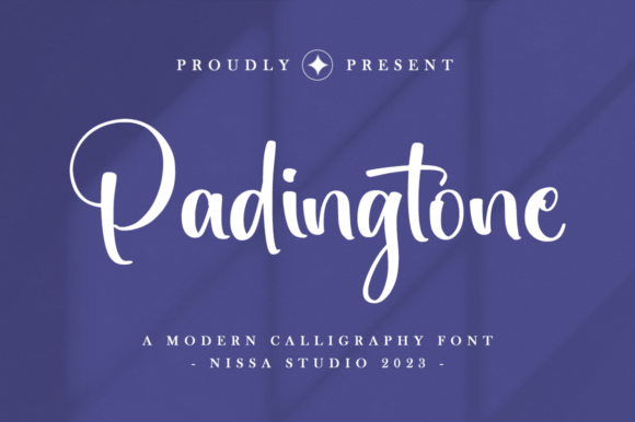 Padingtone: An Elegant Script Font for Web Design