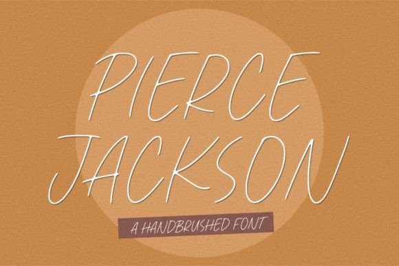 Pierce Jackson: A Premium Handwritten Font for Building a Strong Brand