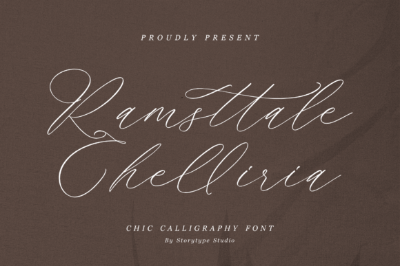 Ramsttale Chelliria: A Font for Elegant Editorial Design