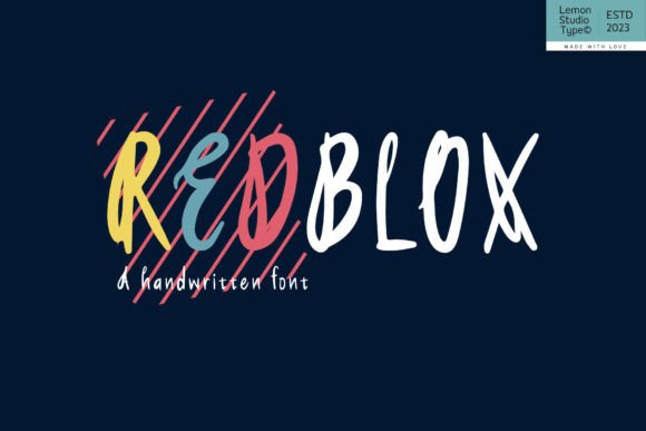 Redblox Font: A Practical Handwritten Brush Script for Your Brand