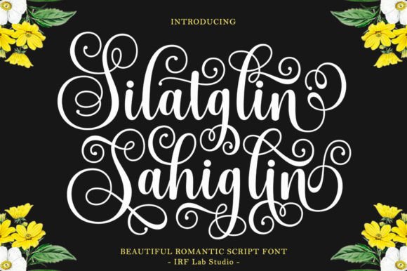 Silatglin Sahiglin: A Font Designed for Creative Products