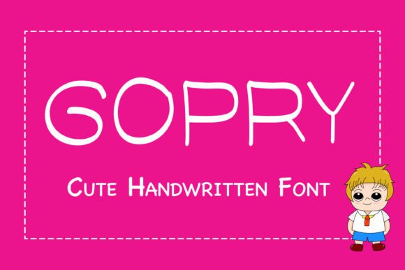 The Charm of Gopry: A Handwritten Font for Editorial Personality