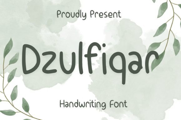 The Editorial Power of Dzulfiqar: A Distinctive Handwritten Font