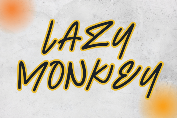 The Lazy Monkey Font: A Casual and Consistent Brand Tool