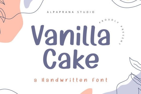 Vanilla Cake: A Font That Feels Like Homemade Joy
